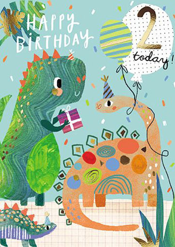 Picture of 2 TODAY BIRTHDAY CARD